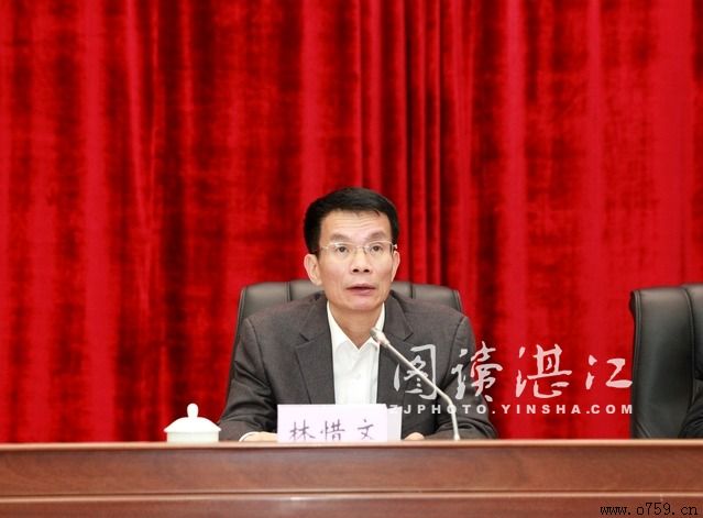 市委副书记,政法委书记,党校校长林惜文作讲话